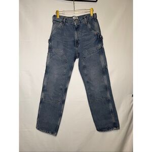 Agolde Jeans Straight Leg Rami Carpenter High Rise Pockets size 27 / Women’s 4